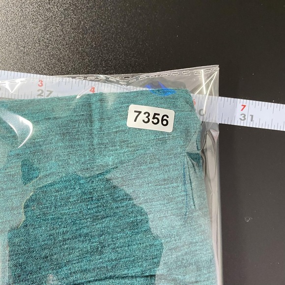 Segments Shirt Womens Large Teal 100% Merino Wool Long Sleeve V Neck Thermal - Picture 10 of 11